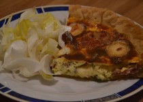 Quiche andouille, Ste Maure de Touraine et poireaux (MaëvaB)