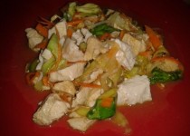 Salade de poulet asiatique (Lia022)