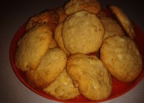 Cookies au chocolat blanc et cerneaux de noix (SandraC)