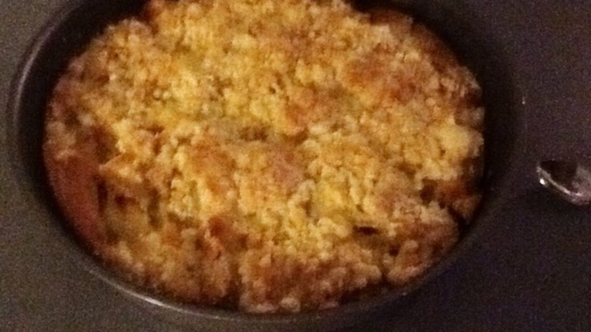 Gateau Streusel Aux Pommes Lilo Recette Cuisine Companion