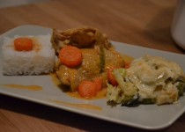 Poulet à l’estragon et crème tomatée (MaëvaB)