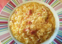 Risotto poivrons chorizo (Kina)