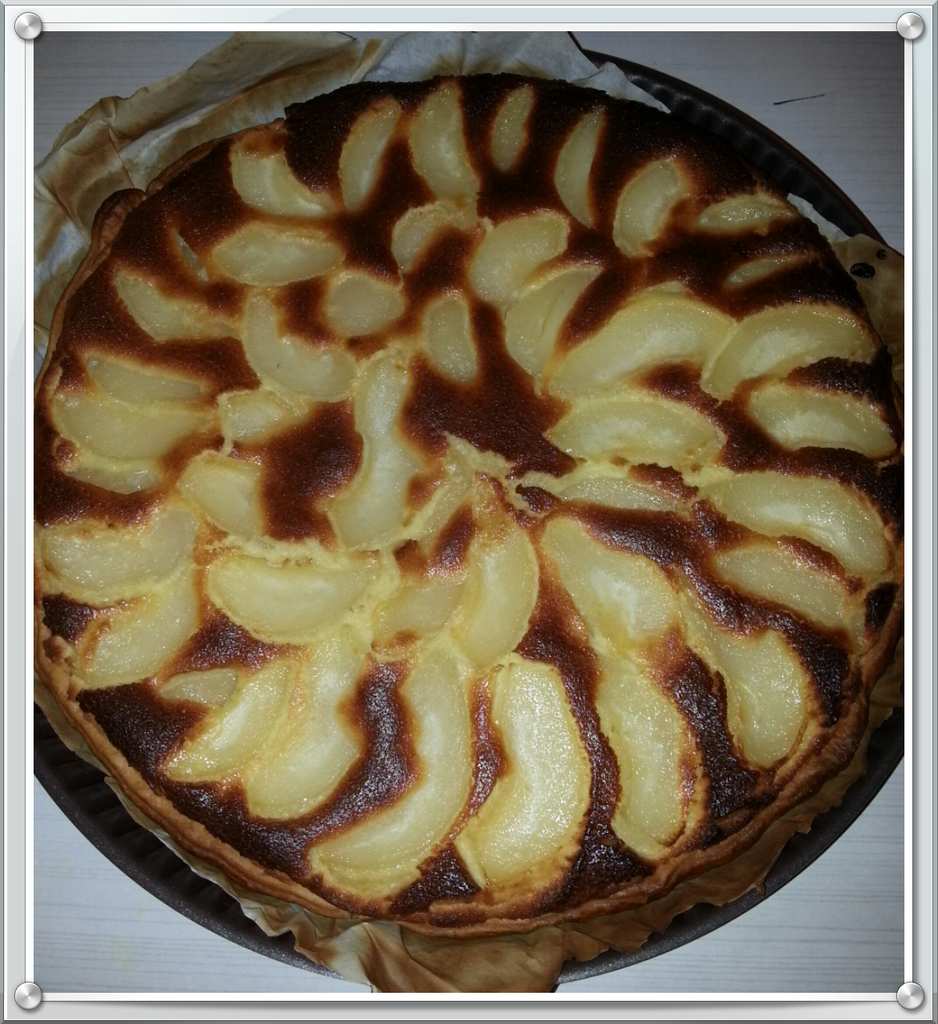 Tarte Poire Amandine Valeriea Recette Cuisine Companion