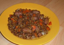 Chipolatas lentilles (Christian)