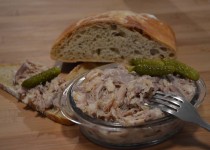 Rillettes de poulet rôti