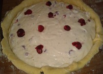 Tarte au mascarpone et aux framboises (SandraC)