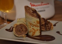 Crêpes roulées chocolat/café (MaëvaB)