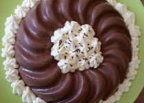 Bavarois au chocolat – mascarpone au chocolat blanc (MaudL)
