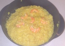 Risotto safran crevettes (CaroleM)