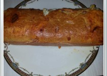 Cake salé jambon chorizo (Aureline95)