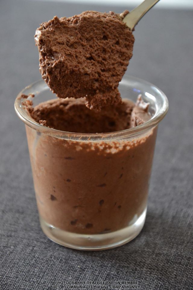 mousse au chocolat noir