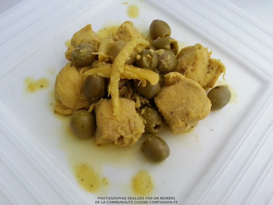 Tajine De Poulet Aux Olives Recette Cuisine Companion