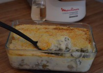 Gratin de poisson au poireau et au gingembre (MaëvaB)