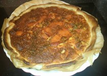 Quiche courgette et truite fumée (LucileR)