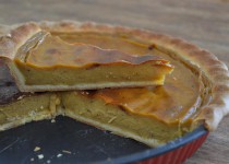 Flan à la pâte de praliné amandes et noisettes (MaëvaB)